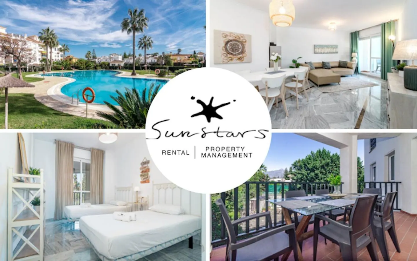 Lovely And Spacious 3-Bedroom Apartment, 150M Walk To The Beach マルベーリャ